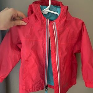 Toddler 6-12 month rain coat.